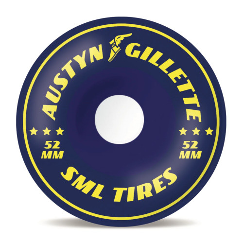 SML WHEELS Street Tires- 52mm- V-Cut XL- AG Formula- Big Wave Shape