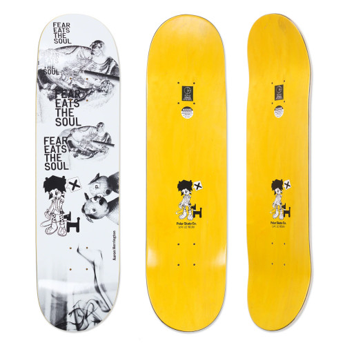 POLAR SKATE CO DECK | AARON HERRINGTON - FEAR EATS THE SOUL SIZE 8.125